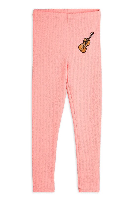 Детские леггинсы Mini Rodini Violin трикотаж розовый 2523011328