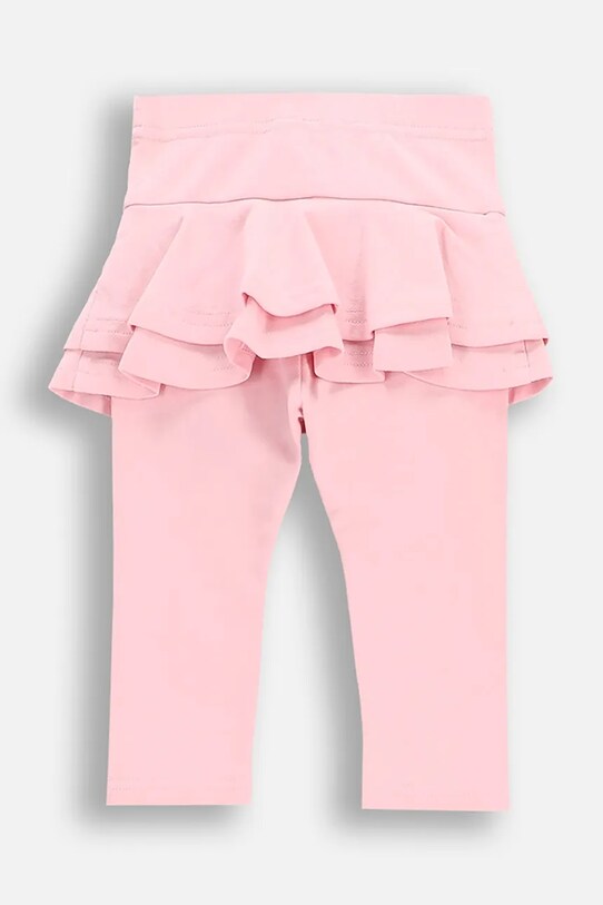 Coccodrillo legginsy niemowlęce WC5122103NGN różowy SS25