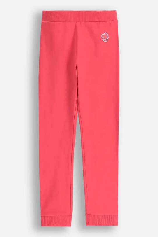 Coccodrillo legginsy dziecięce z elastanem różowy WC5122102MGK
