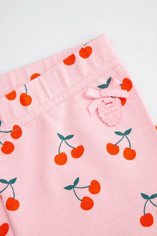 Dziewczynka Coccodrillo legginsy dziecięce WC5122101MGN różowy