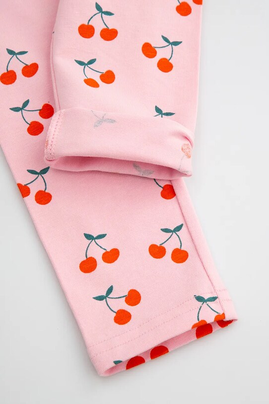 Coccodrillo legginsy dziecięce różowy WC5122101MGN