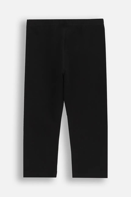 Coccodrillo legginsy bawełniane WC5122301VGC czarny SS25
