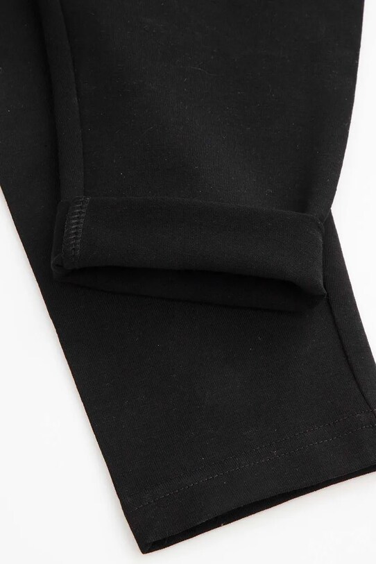Coccodrillo legginsy bawełniane czarny WC5122301VGC