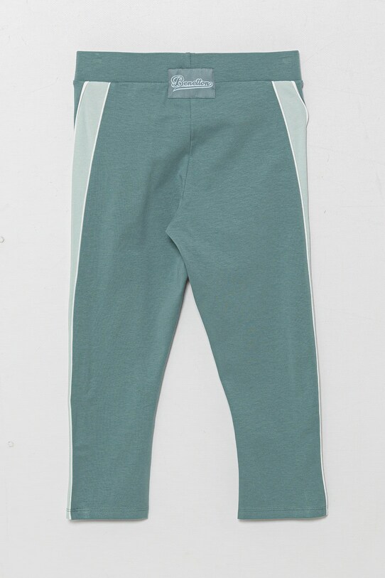 United Colors of Benetton leggings per bambini 3P4ZCF05Z.G.Seasonal turchese SS25