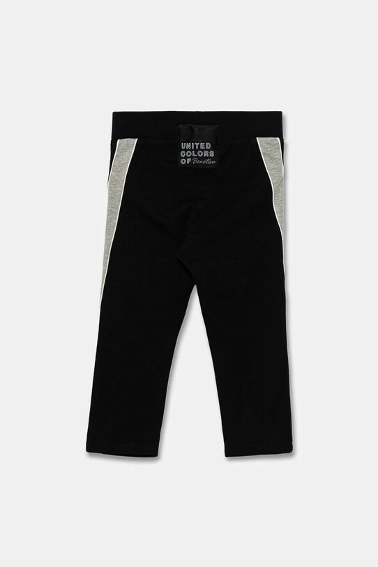 Detské legíny United Colors of Benetton s elastanom čierna 3P4ZCF05Z.G.Seasonal