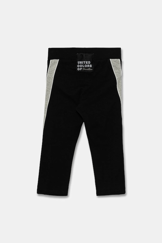 United Colors of Benetton leggins copii tricotaj negru 3P4ZCF05Z.G.Seasonal