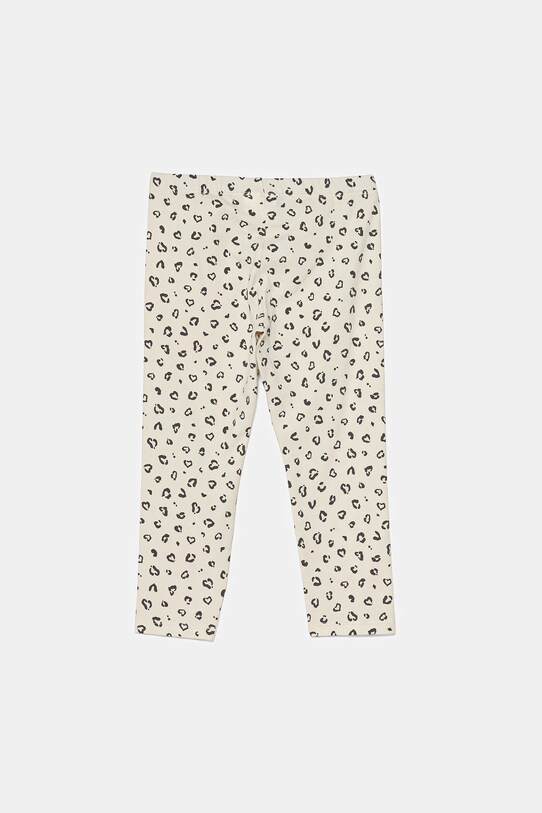 Дитячі легінси United Colors of Benetton 3SDSGF04U.P.Seasonal білий SS25