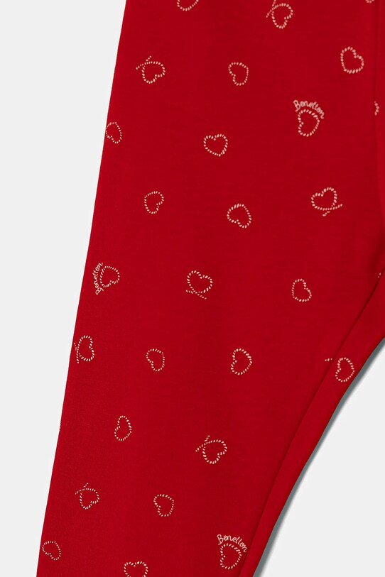 BIMBA United Colors of Benetton leggings per bambini 3SDSGF04U.P.Seasonal rosso