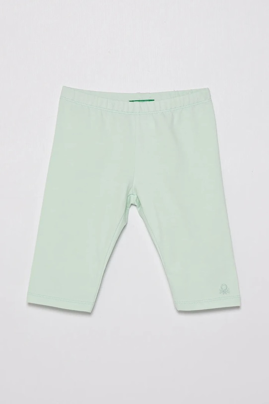 Dětské legíny United Colors of Benetton pletenina zelená 3MT1GF01M.P.Season.PPYA