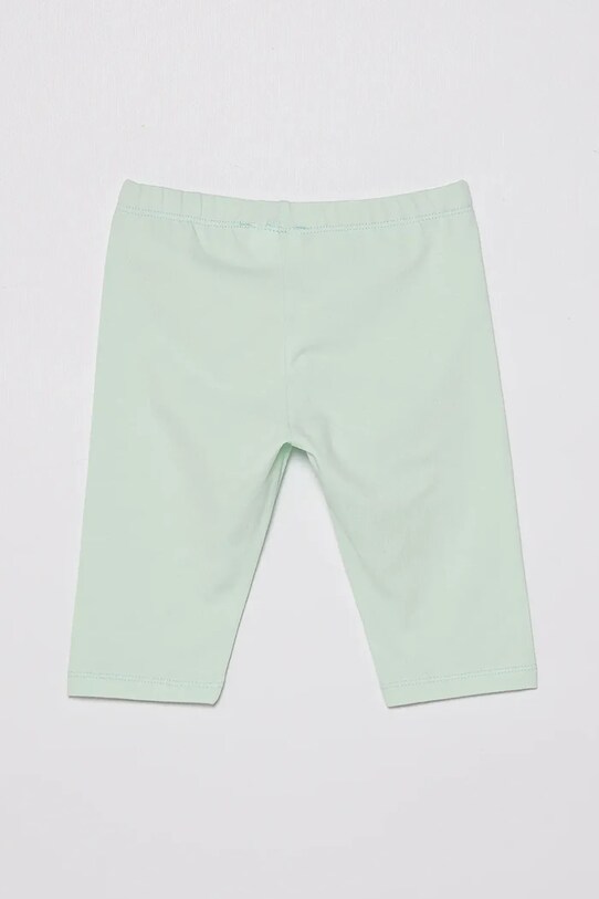 United Colors of Benetton leggins copii 3MT1GF01M.P.Season.PPYA verde SS25
