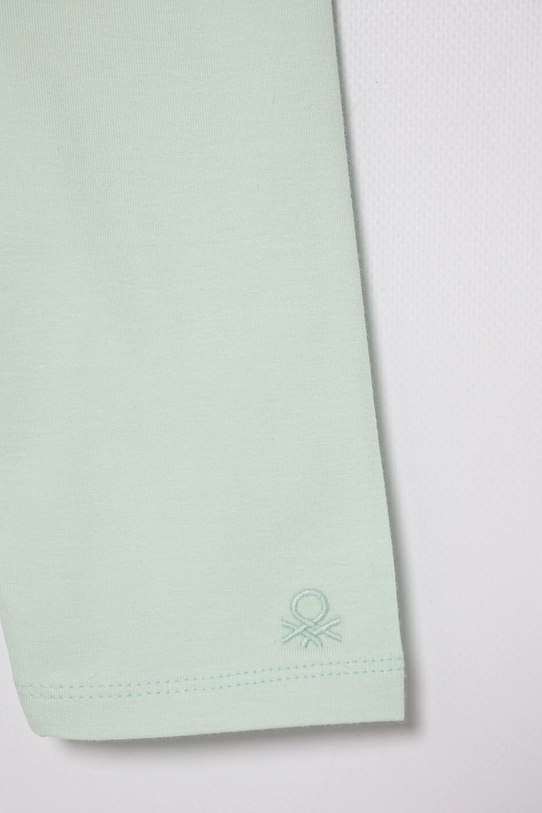 DÍVKA Dětské legíny United Colors of Benetton 3MT1GF01M.P.Season.PPYA zelená