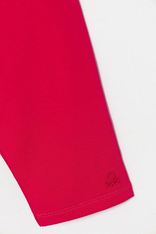 Fete United Colors of Benetton leggins copii 3MT1GF01M.P.Season.PPYA roz