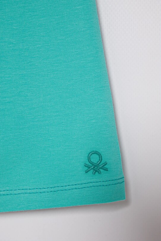 Dziewczynka United Colors of Benetton legginsy dziecięce 3MT1GF01M.P.Season.PPYA turkusowy