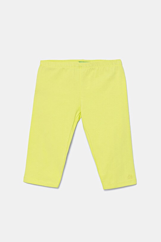 United Colors of Benetton leggins copii tricotaj verde 3MT1GF01M.P.Season.PPYA