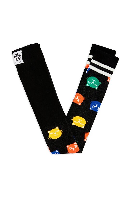 Mini Rodini rajstopy dziecięce Cool cats Planet friendly czarny 2516010899