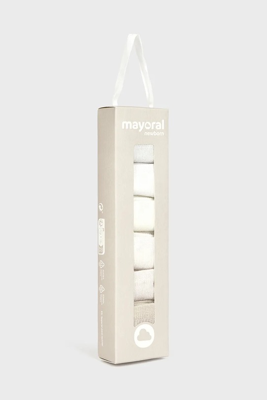 Мальчик Носки для младенцев Mayoral Newborn 6 шт 9860.1B.Newborn.PPYH бежевый