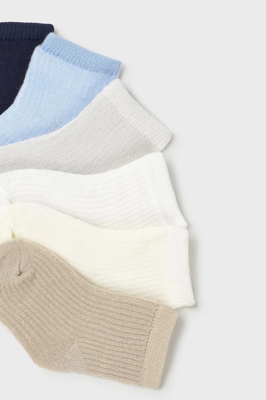 Носки для младенцев Mayoral Newborn 6 шт 9860.1B.Newborn.PPYH голубой SS25