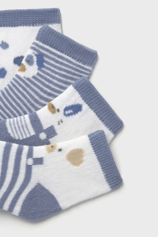 Mayoral Newborn sosete copii 4-pack 9862.1D.Newborn.PPYH albastru SS25
