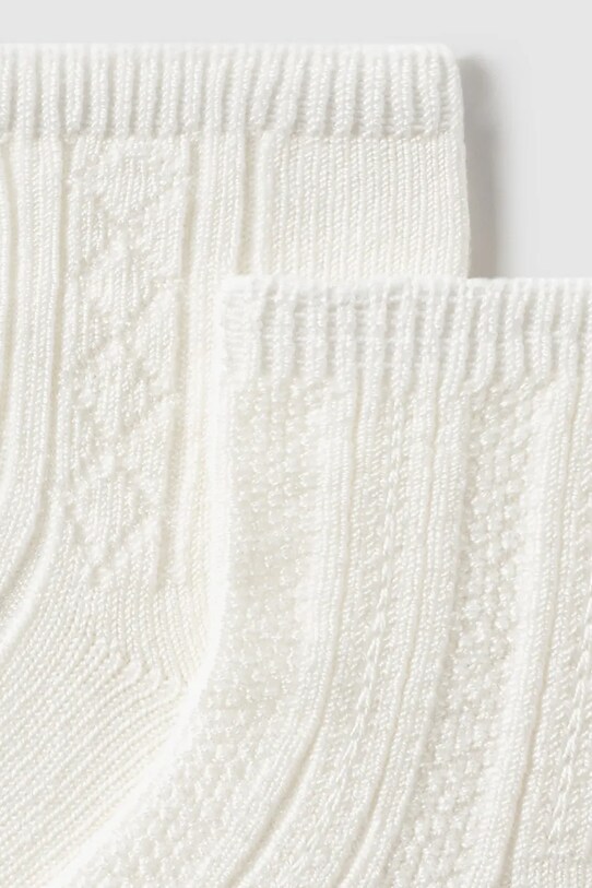 Παιδικές κάλτσες Mayoral Newborn 2-pack 9863.1F.Newborn.PPYH μπεζ SS25