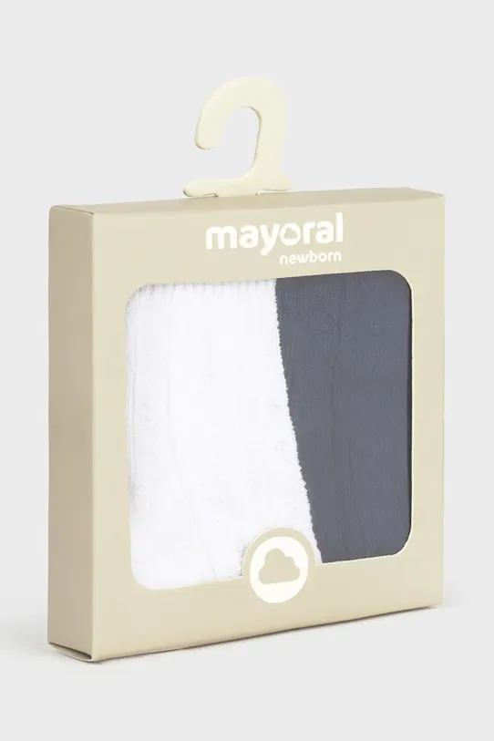 Chłopiec Mayoral Newborn skarpetki dziecięce 2-pack 9863.1F.Newborn.PPYH granatowy