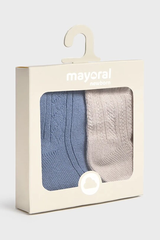 Мальчик Детские носки Mayoral Newborn 2 шт 9863.1F.Newborn.PPYH голубой