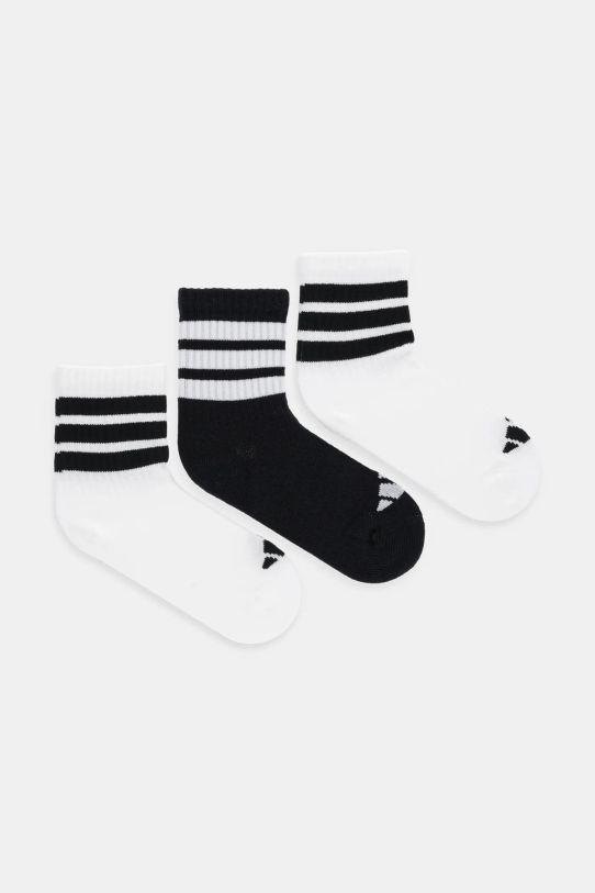 Dječje čarape adidas Performance 3-pack Planet friendly bijela JD1349