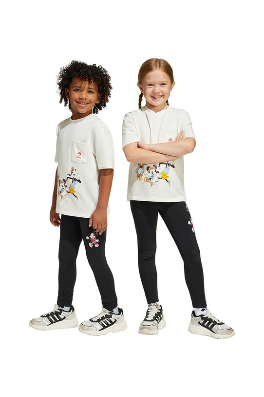 Легінси adidas x Disney з еластаном чорний JF3647