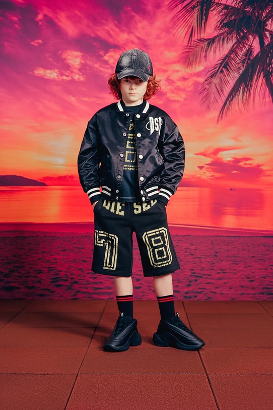 Diesel sosete copii ZANICBIPACK SOCKS 2-pack negru J02075