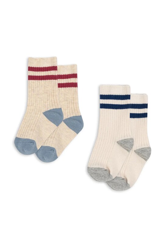 Детские носки Konges Sløjd 2 PACK RIB SOCKS 2 шт длинные носки бежевый KS103291