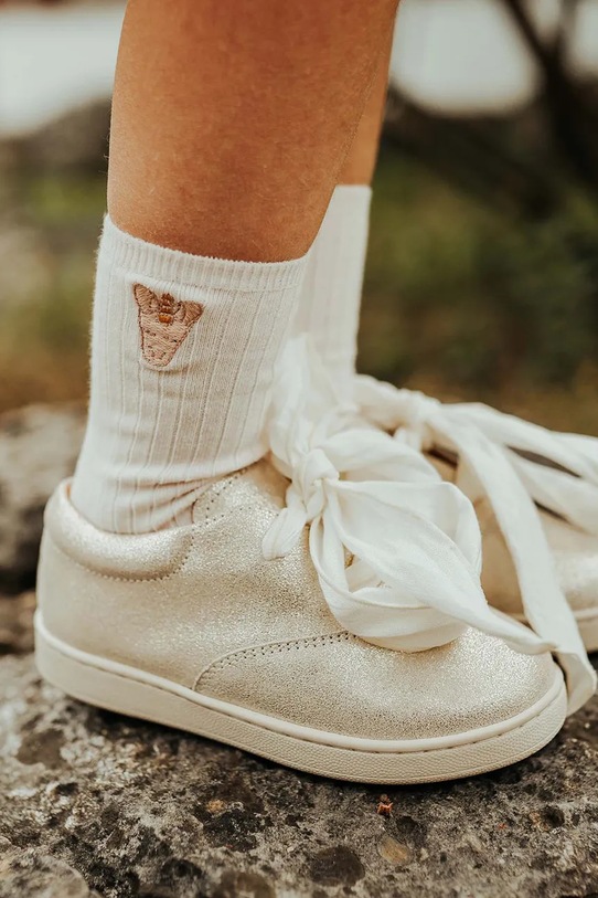 Chlapec Ponožky pre bábätká Donsje Bell Socks Unicorn 3014506.15.19 béžová