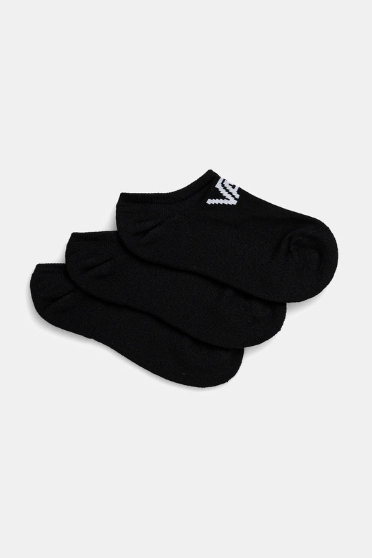 Vans sosete copii CLASSIC KICK SOCK ROX 3-pack sosete scurte negru VN000EZ5BLK1