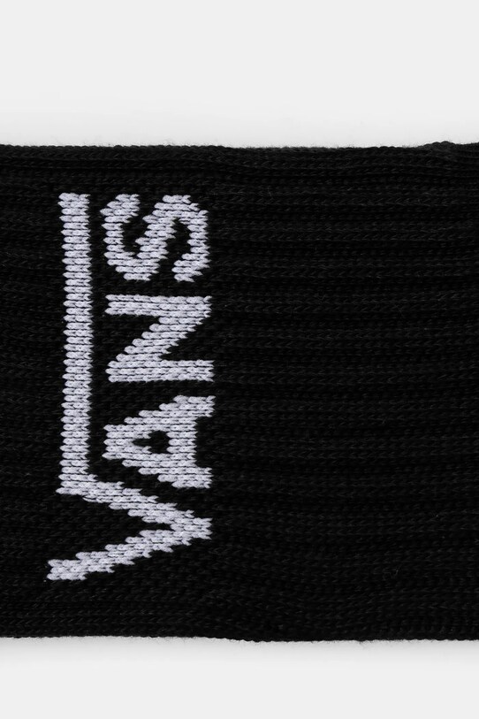 Vans sosete CLASSIC CREW 3-pack VN000GNKBLK1 negru SS25