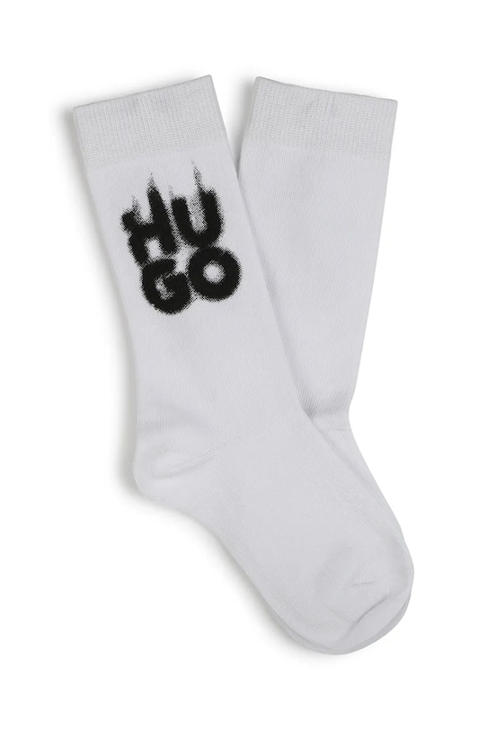 Chlapec Detské ponožky HUGO 2-pak G00324 biela
