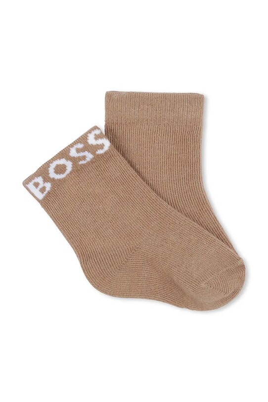 BOSS skarpetki niemowlęce 3-pack biały J51742