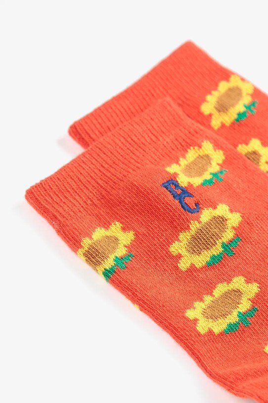 Дитячі шкарпетки Bobo Choses Sunflower 125AI007 помаранчевий SS25