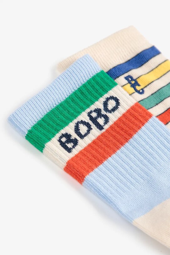 Дитячі шкарпетки Bobo Choses 2-pack блакитний 125AI012