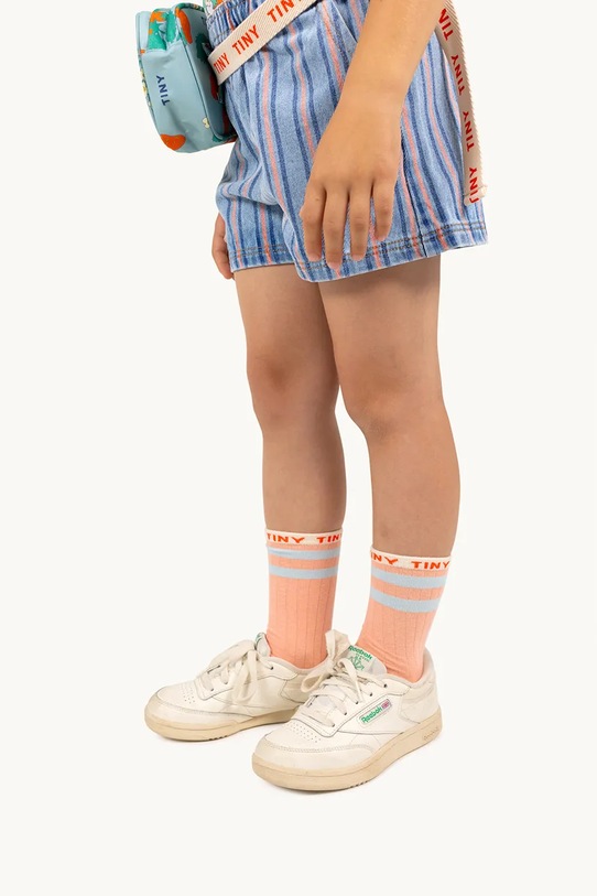 Băieți Tinycottons sosete copii TINY MEDIUM HEIGHT SOCKS SS25.457 portocaliu