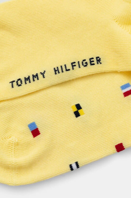 Tommy Hilfiger sosete copii 2-pack 701232714.PPYA galben SS25