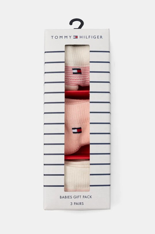 Băieți Tommy Hilfiger sosete bebe 3-pack 701232722.PPYA portocaliu