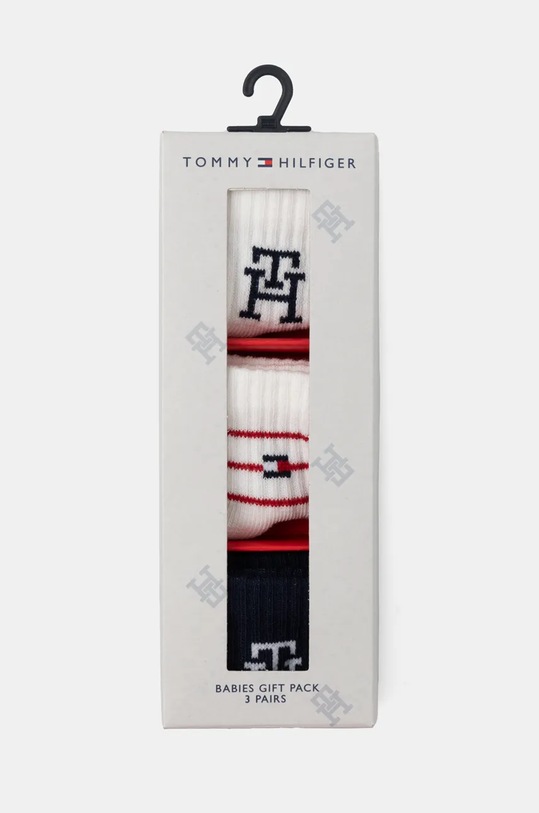 CHLAPEC Kojenecké ponožky Tommy Hilfiger 3-pack 701232851.PPYA námořnická modř
