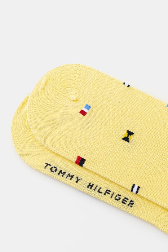 Detské ponožky Tommy Hilfiger 2-pak 701232857.PPYA žltá SS25
