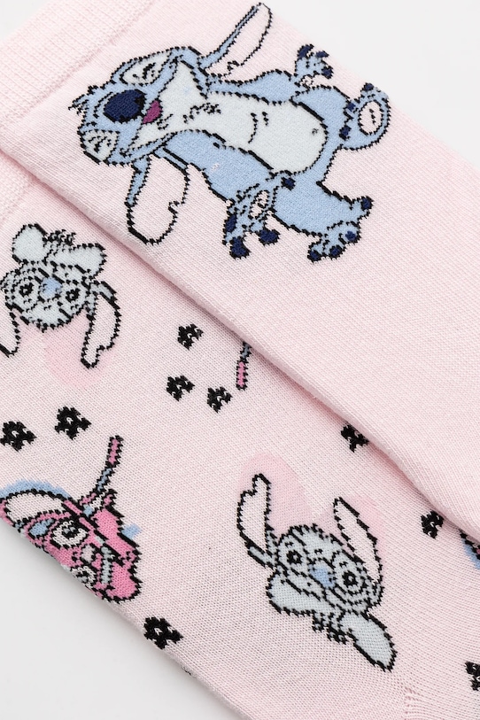 Детские носки United Colors of Benetton x Disney 6AO307043.G.Seasonal розовый SS25