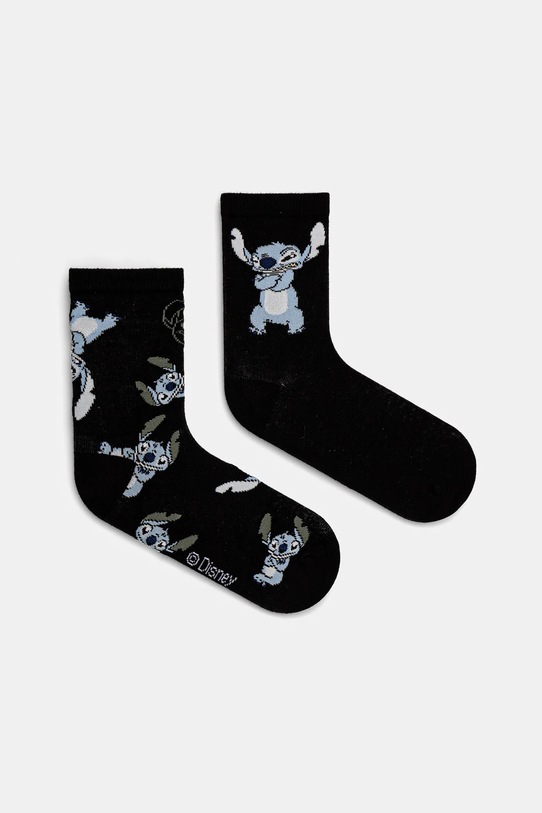 Дитячі шкарпетки United Colors of Benetton x Disney довгі шкарпетки чорний 6AO307043.G.Seasonal