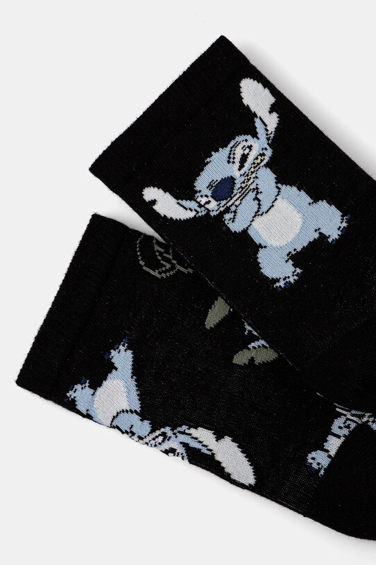 Дитячі шкарпетки United Colors of Benetton x Disney 6AO307043.G.Seasonal чорний SS25