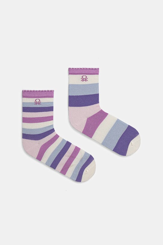 Шкарпетки United Colors of Benetton довгі шкарпетки фіолетовий 6AO307047.G.Seasonal