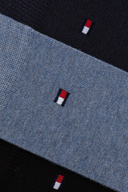 Detské ponožky Tommy Hilfiger 6-pak čierna 701220490.PPYA