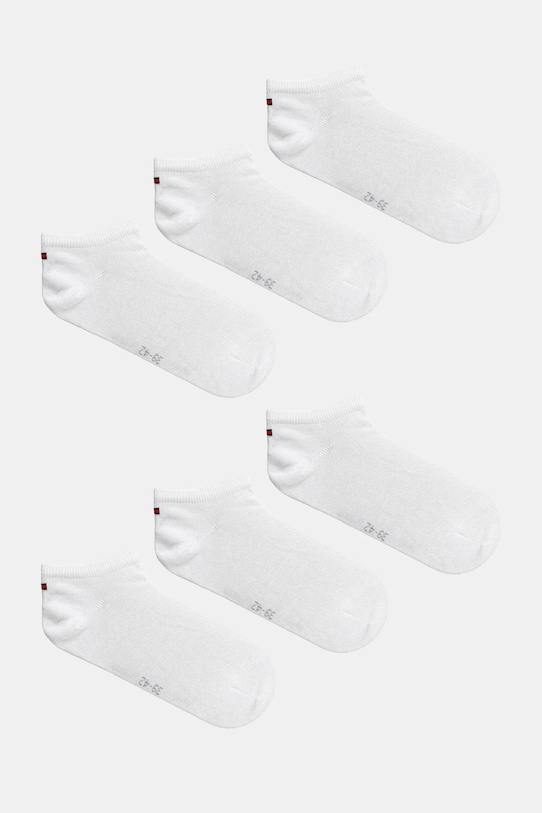 Дитячі шкарпетки Tommy Hilfiger 6-pack меланж білий 701222392.PPYA