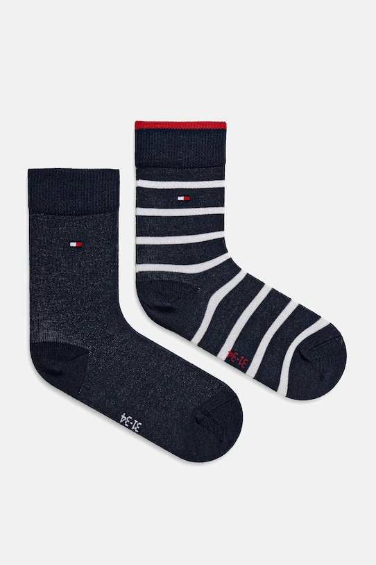 Tommy Hilfiger skarpetki dziecięce 6-pack 701232847.PPYA granatowy SS25