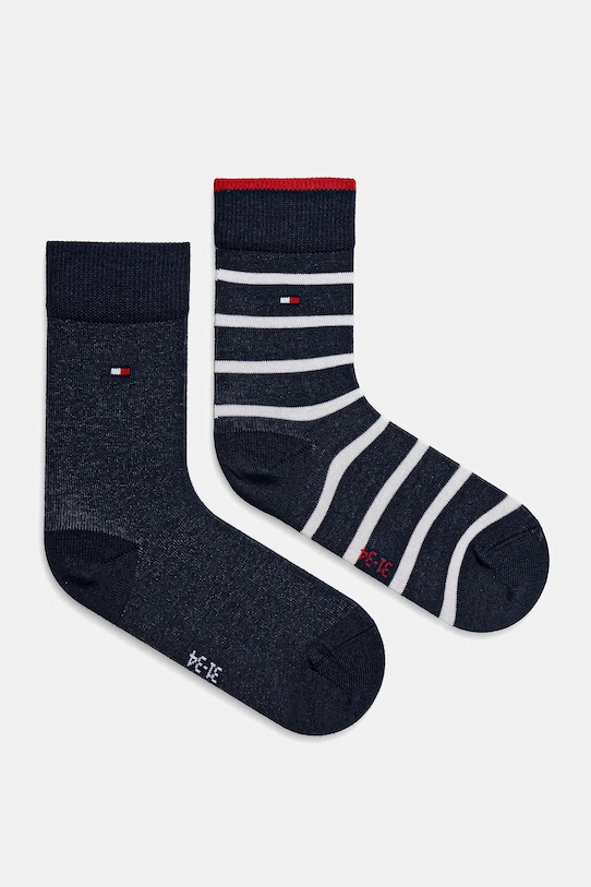 Chłopiec Tommy Hilfiger skarpetki dziecięce 6-pack 701232847.PPYA granatowy