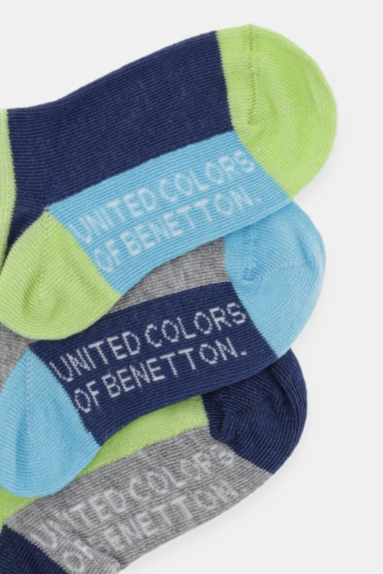 Шкарпетки United Colors of Benetton 3-pack 6AO507044.G.Seasonal сірий SS25
